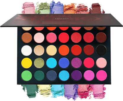 rezmay Beauty 35 Color Matte + Shimmer Colour Studio EyeShadow Eye Shadow Palette -M 60 g
