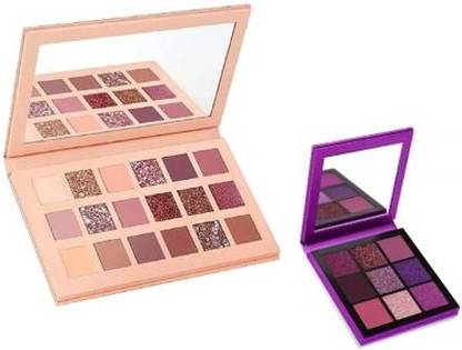 House Of Huda Beauty The Nudes Eyeshadow Palette+Obsessions Amethyst Palette 27 g