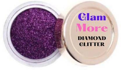 glam more purple glitter 10 g