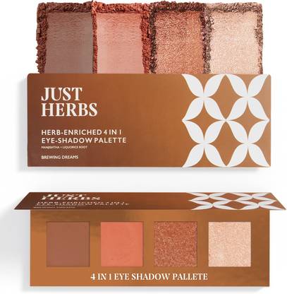 Just Herbs Enriched 4 in 1 Eye Shadow Palette - 12 g