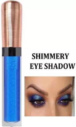 HUZURLU Chrome Liquid Metallic Blue Eyeshadow Get Glitter Glow 7 ml