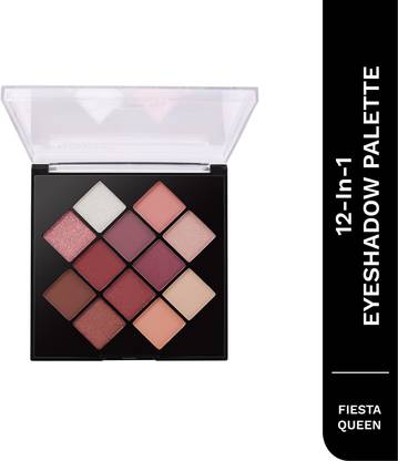 Pilgrim Eyeshadow Fiesta Queen 12-in-1 Highly Pigmented Shades For The Ultimate Glam 24 g
