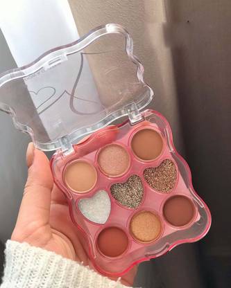 EVERERIN Matte & Shimmer Eyeshadow Palette | Highly Pigmented | Blendable 11 g