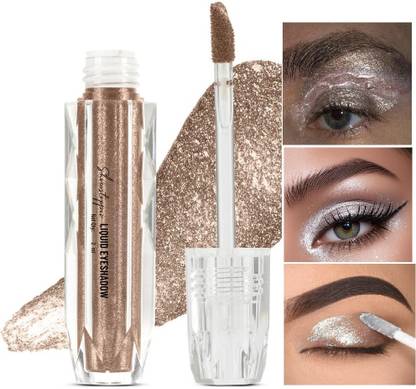Yuency Liquid Eyeshadow|Shimmery Finish|Long Lasting & Ultra Smooth 2 ml