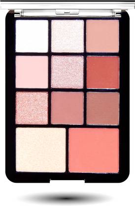 s.f.r color 9 Color matte and shimmer nude Eyeshadow With blush and Highlighter 20 g