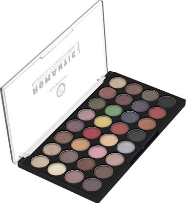 COLORS QUEEN Romantic 32 Multicolor Matte and Shimmery Eyeshadow Palette 34 g