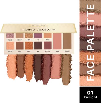SWISS BEAUTY Select Light Em Up Multipurpose Face and Eye Palette 20 g