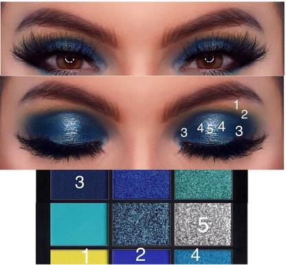 SEUNG MULTI COLOR EYE SHADOW KIT FOR EYE MAKEUP 9 g