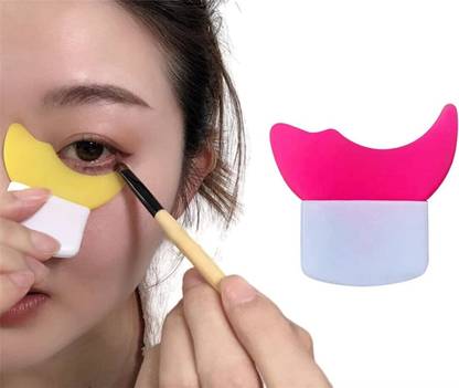 Cosluxe Silicone Stencils Eye Makeup Shields,Perfect for Mascara, Eyeliner, Eyeshadow 1 ml