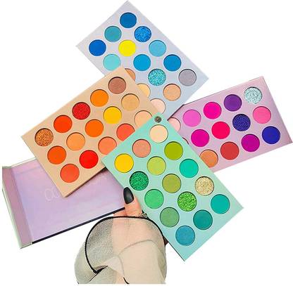 BEGGIE Color Board Eyeshadow Palette 60 Color Makeup Palette Highlighters 65 g