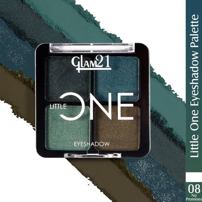 Glam21 Cosmetics Little One Eyeshadow Palette Ultra Pigmented Longlasting Eye Make Up,Pocket Size 3.5 g