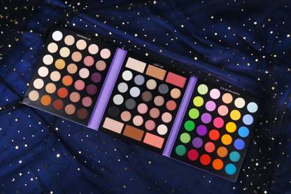 Beauty Glazed Pretty All Set 2 Eyeshadow Palette 86 Colors Makeup Kit Matte Shimmer Eye Shadow 86 g