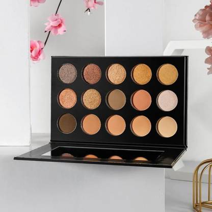 Cosluxe 15 Colors Eyeshadow Makeup Palette - Matte Shimmer 190 g