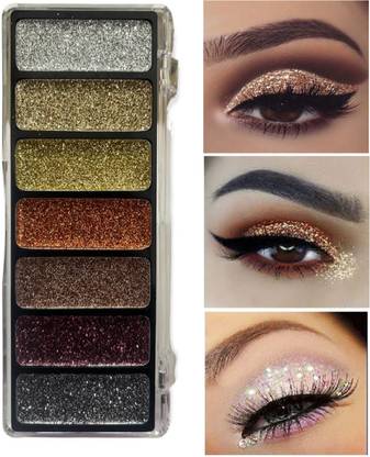 ADJD Professional Make-up Water proff Glitter Eye shadow Palate For Girl & Woman 10 g