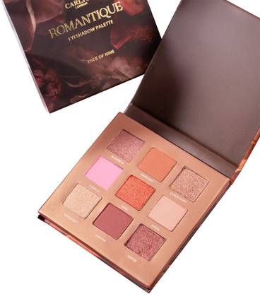 Carlton London Eyeshadow Palette 9 Shades Highly Pigmented & Matte Finish (Romantique) 9 g
