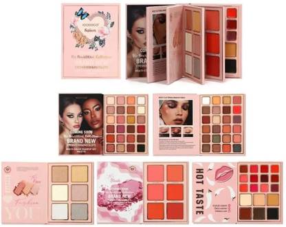 Dikyube 5 in 1 eyeshadow Book Makeup palette 80 80 g