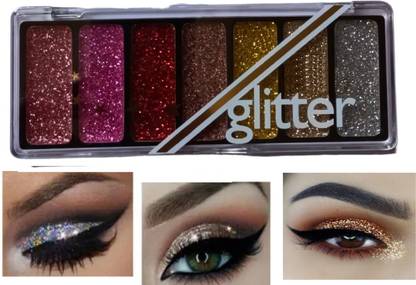 tanvi27 Eyeshadow Palette (Midnight Sparkle), Eye Makeup, Multicolor 11.26 g