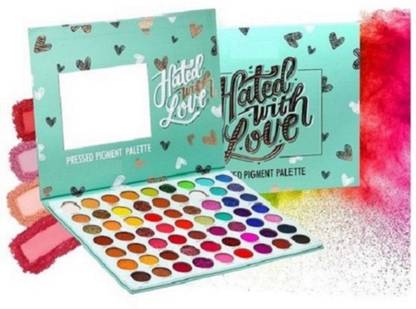 rezmay Beauty Hated with Love MulitColor EyeShadow Eye Shadow Palette - Blue 63 g