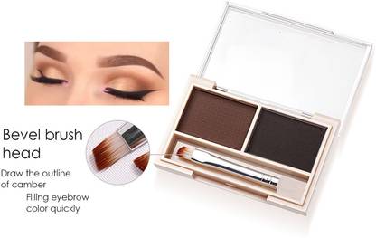 tanvi27 Eyebrow Powder Cake with brush Brow Palette Eyebrow Enhancer Waterproof 2.5 ml