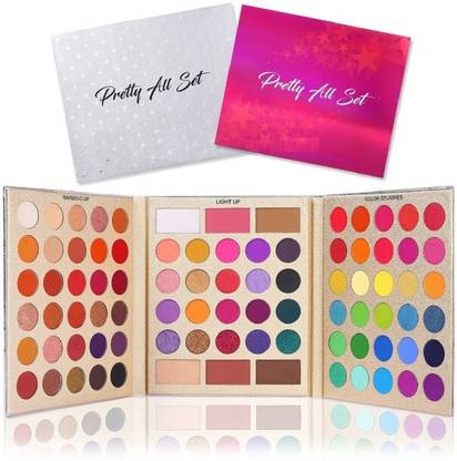 LORSHEL 196 86 colors matte shimmer pretty all set eyeshadow palette original Eyeshadow 36 g