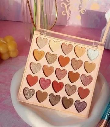 THTC 25 Colors Pigmented Color EyeShadow Palette 28 g