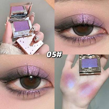 DAIMANPU Gem Sparkle Monochrome Eyeshadow – Soft Nude Shade for Effortless, Long-Lasting 2 g