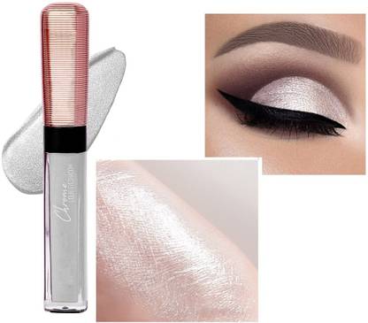 tanvi27 Chrome Liquid Smoky White Eyeshadow Get Glitter Glow 7 ml
