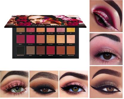 rezmay Beauty Matte + Shimmer Rose Gold Remastered EyeShadow Eye Shadow Palette-A 18 g