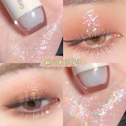 DAIMANPU GEGE BEAR Glitter Eye Makeup – High-Shine, Long-Lasting , Shimmer Glitter 4 g