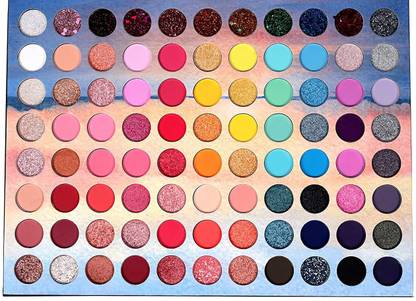 pink shimmer Pressed Pigmented 88 Color Eyeshadow Palette 100 g