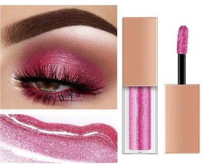 Herrlich Professional Pink Liquid Glitter Eyeshadow Sparkly Eyeliner, Liquid Shimmer 4 g