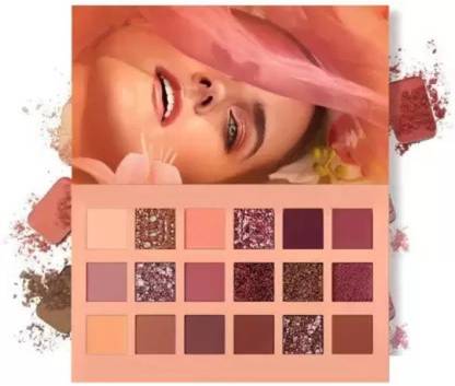 brown blush Multi Shades 18 Color NUDE EYESHADOW Palette 18 g