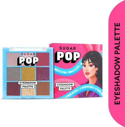 SUGAR POP Eyeshadow Palette 01 Warm Neutrals - Super pigmented | Easy to blend & build 8 g