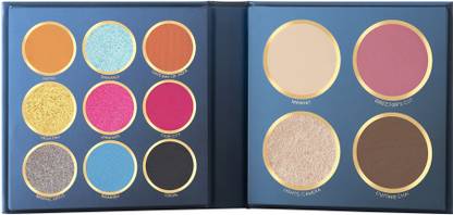 MARS 9 Shade Eyeshadow With Highlighter Blusher Bronzer Contour 16 g