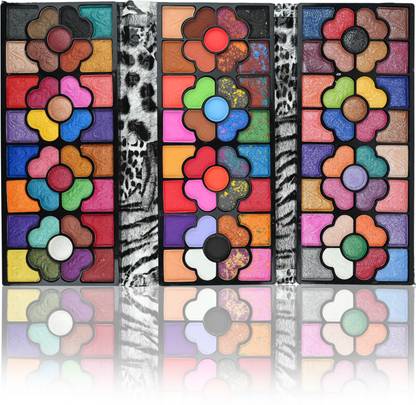 S.F.R MG-3107 108 MULTICOLOR EYESHADOW & HIGHLIGHTER PALETTE ( MATTE, SHIMMER ) 95 g