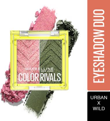 MAYBELLINE NEW YORK Color Rivals Shadow Longwear Duo Eyeshadow Palette 3 g