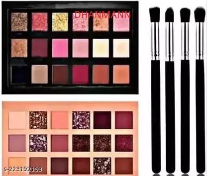 beauty bounty Eyeshadow Palette & New Nude Edition Makeup Eyeshadow With Eyeshadow Brushes.O1 20 g