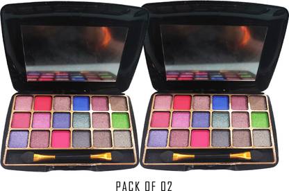 slyko 18 color (B) Dark Moon Shade Shimmers Professional EyeShadow Make Up kit set_02 40 g