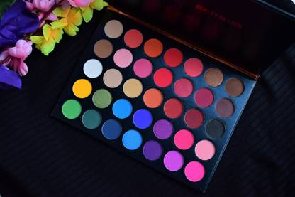 rezmay Beauty 35 Color Matte + Shimmer Colour Studio EyeShadow Eye Shadow Palette - R 60 g
