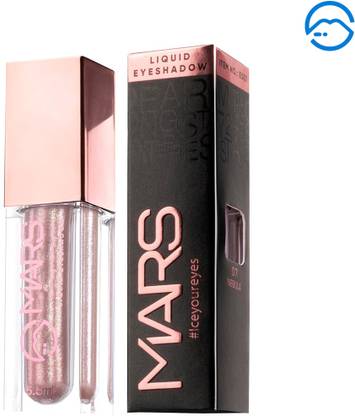 MARS Metallic Liquid Glitter Eyeshadow | Waterproof & Highly Pigmented | Smooth Glide 5.5 ml