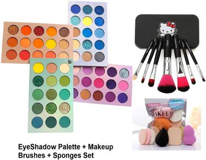 rezmay Beauty Matte + Shimmer + Glitter 60 Color Board EyeShadow Eye Shadow Palette -B 60 g