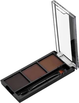 BLUEMERMAID Eyebrow Kit, Powder & Wax Formula, Dark 7.2 g