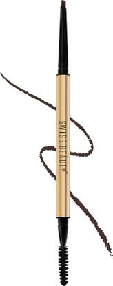 SWISS BEAUTY Micro Precision Eyebrow Pencil (Deep Brown,0.1gm) 0.1 g