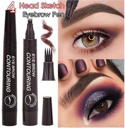 GABBU Waterproof Natural Eyebrow Pen Four-claw Eye Brow Tint Fork Tip 2.5 g