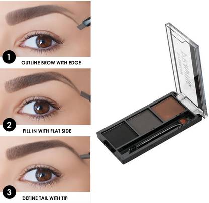 SEUNG Smudge proof Brow Kit, Eyebrow Kit to Shape, Define and Fill the Eyebrows, Kit 7.2 g