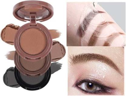 HSQ 3 Shade Brow Pomade Stack – Multi-Tone Eyebrow Powder Palette 15 g