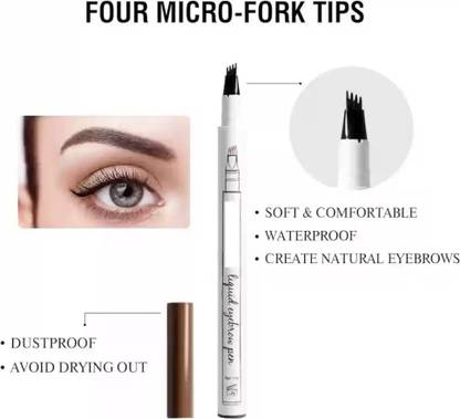 HUZURLU Microblade Eyebrow Pencil - Waterproof & Smudge-Proof 1.1 ml