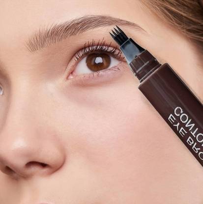 MYEONG 3D Eyebrow Pen TINT MY 4-TIP BROW Liquid Eyebrow Pencil Waterproof Pen 2.5 g