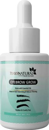 7days natural Eyebrow & Eyelash Growth Oil For Women - Strength with Pure Natural 30 ml