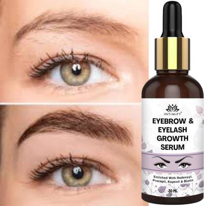 INTIMIFY Eye Brow & Eye Lashes Growth Serum Fast & Rapid Volume 30 ml